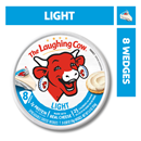 The Laughing Cow Creamy Light Spreadable Cheese Wedges, 8Ct
