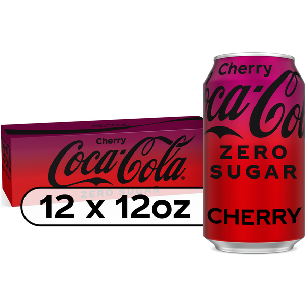 cherry coke専用 Coca-Cola® Zero Sugar Cherry Soda Bottles, 6 pk / 16.9 fl oz