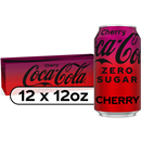 Coca-Cola Cherry Zero Sugar 12 Pack