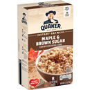 Quaker Instant Oatmeal, Maple & Brown Sugar 8 Count