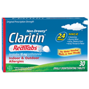 Claritin Non-Drowsy Reditabs Indoor & Outdoor Allergies 24 Hour Relief Tablets