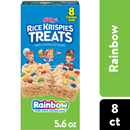 Kelloggs Rice Krispies Crispy Treats, Rainbow 8-0.7 oz Bars