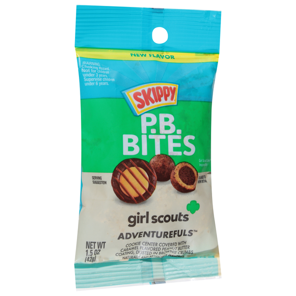 Skippy Girl Scouts Adventurefuls P.B. Bites 1.5 oz | Hy-Vee Aisles