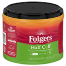 Folgers Coffee, Ground, Half Caff, Medium