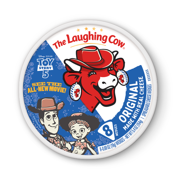 The Laughing Cow Creamy Original Spreadable Cheese Wedges, 5.4 oz