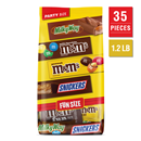 Mixed M&M's, Snickers, & Milky Way Chocolate Candy Bag