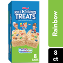 Kelloggs Rice Krispies Crispy Treats, Rainbow 8-0.7 oz Bars