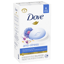 Dove Beauty Bars, Anti-Stress, 6-3.75 oz