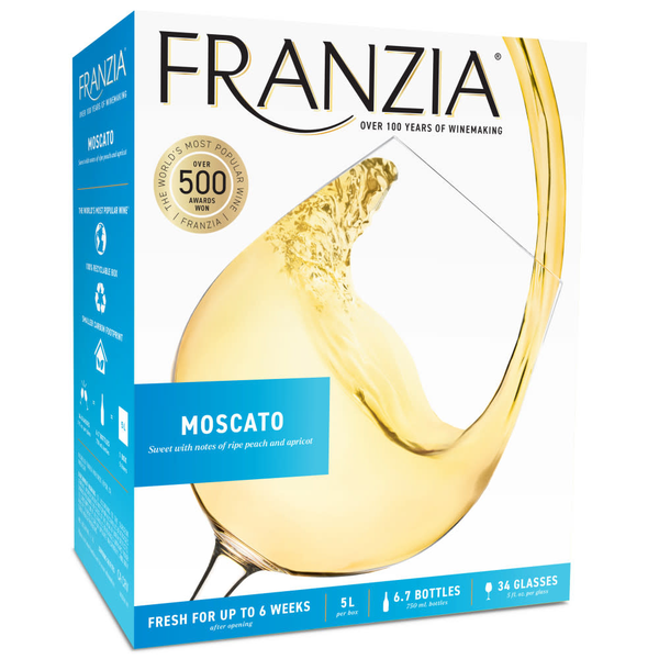 Franzia Vintner Select Moscato | Hy-Vee Aisles Online Grocery Shopping