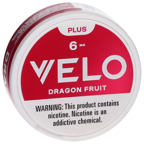Velo Plus Dragon Fruit 6 Mg Nicotine Pouches, 20Ct