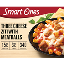 Smart Ones Smart Creations Three Cheese Ziti Marinara with Meatballs