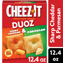 Cheez-It Duoz Sharp Cheddar & Parmesan Baked Snack Crackers
