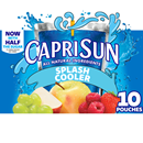 Capri Sun Splash Cooler Juice Drink 10 Count