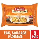 El Monterey Signature Egg, Sausage, & Cheese Burritos 8Ct