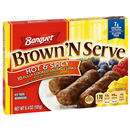 Brown N Serve Hot N Spicy Sausage Links