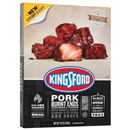 Kingsford Pork, Burnt Ends, Seasoned & Seared, Kansas City Style Sweet & Smoky BBQ Sauce