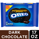 Nabisco Oreo Dark Chocolate Sandwich Cookies Family Size