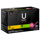 U By Kotex Click Compact Tampons, Multipack, Regular/Super Absorbency, Unscented