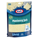Kraft Shredded Monterey Jack Cheese
