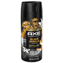 Axe Body Spray, Premium, Black Vanilla