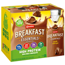 Carnation Breakfast Essentials High Protein Rich Milk Chocolate Complete Nutritional Drink, 6-8 fl oz Bottles
