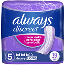 Always Discreet Pads 5 Heavy Long