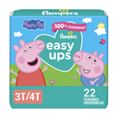 Pampers Easy Ups Training Underwear Girls 3T-4T Jumbo Pack