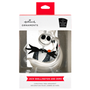 Hallmark Christmas Ornament (Disney Tim Burton's the Nightmare Before Christmas Jack Skellington And Zero)