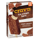 Crav'N Flavor Ice Cream Bars, Crispy Crunch 12-2.5 fl oz