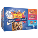 Purina Friskies, SeaFood Prime Filets Favorites Wet Cat Food Variety Pack, 24-5.5 oz Cans