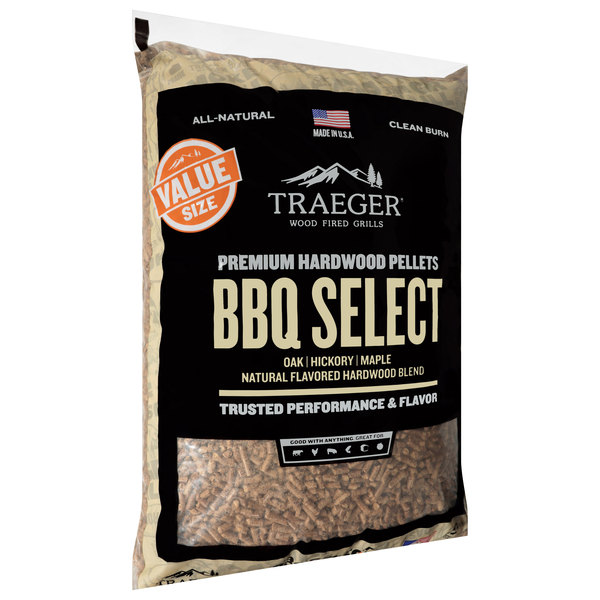 Traeger BBQ Select Premium Hardwood Pellets, Value Size Hy-Vee