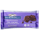 Ghirardelli 72% Cacao Dark Chocolate Baking Chips