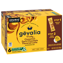 Gevalia Coffee & Froth Packet, Espresso Style, Dark Chocolate Flavored Latte, K-Cup Pods 6 Ct