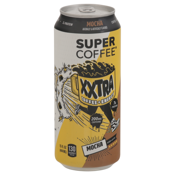 ソフトドリンク y Super Coffee Xxtra Coffee+Energy, Mocha | Hy-Vee Aisles Online