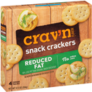 Crav'n Flavor Reduced Fat Snack Crackers 4 Pack