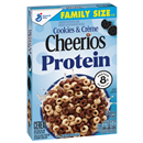 General Mills Cheerios Protein Cereal, Cookies & Creme, Family Size