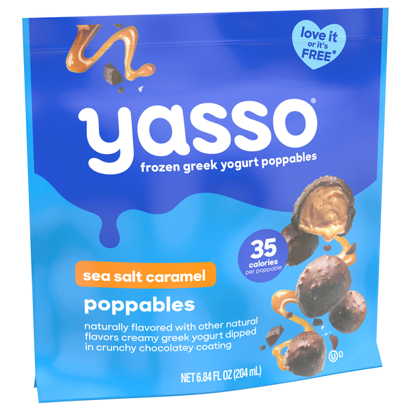 Yasso Poppables, Greek Yogurt, Sea Salt Caramel, Bonus | Hy-Vee