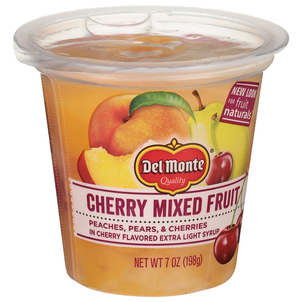 Del Monte Fruit Naturals Cherry Mixed Fruit In Extra Light Syrup