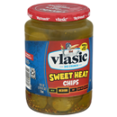 Vlasic Pickles, Sweet Heat Chips, Medium