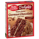 Betty Crocker Delights Super Moist Cake Mix, German Chocolate
