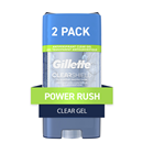 Gillette Clear Gel Power Rush Anti-Perspirant Deodorant 2-3.8 oz