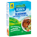 Hidden Valley Original Ranch Salad Dressing & Seasoning Mix, 4-1 oz Envelopes