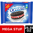 Oreo Mega Stuf Chocolate Sandwich Cookies, Party Size