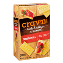Crav'n Flavor Original Rich & Crisp Crackers 3 Count