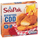SeaPak Cod, Beer Battered