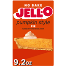 Jell-O Pumpkin Style Pie Dessert Kit with Filling Mix & Crust Mix