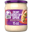 Taco Bell Creamy Crunch-Dip Supreme Cravings Dip