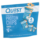 Quest Protein Chips Ranch Tortilla Style 4-1.1 Oz