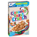 General Mills Cinnamon Toast Crunch Cereal, Family Size