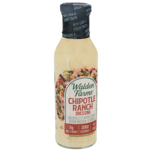 Walden Farms Chipotle Ranch Dressing 12 fl oz Walden Farms Chipotle Ranch Dressing 12 fl oz